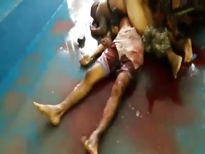 prison riot lots of dead bodies 