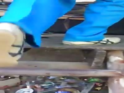 foul smell coming out of this house! 