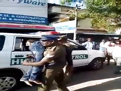 Student Died by police Attack for doing peacefull protest