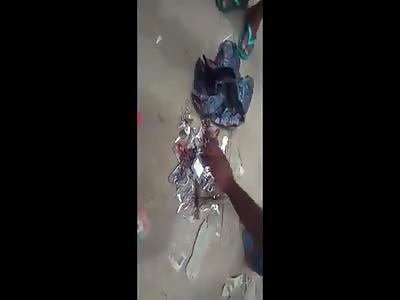  Two Female Burglars beaten in sewage waste 