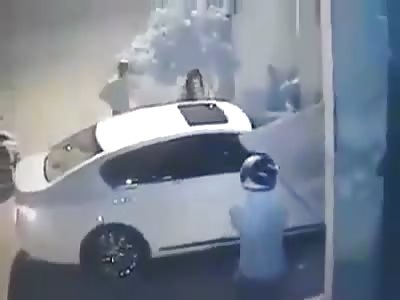 student shot to death while his sister and wife watched 