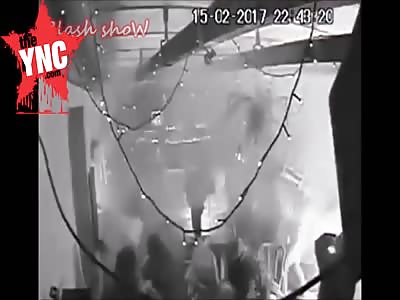 football hooligans loose their mind in Poland 