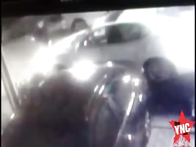 man run down and killed 