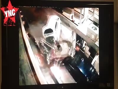 Texas youth killed in violent crash at toll booth 