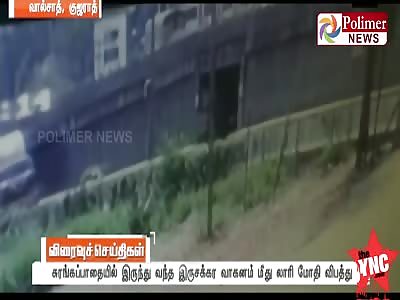  Goods Lorry runs over a youth