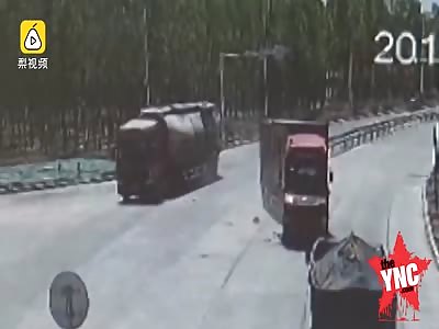 Battery Electric Class 8 Semi-Trailer takes a mans life 