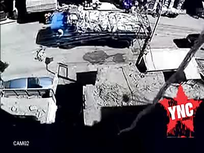 man lets a truck crushed his head because of financial difficulties  in Egypt