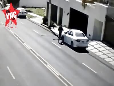 Mexican man age 45  shot him self in the head next to his car