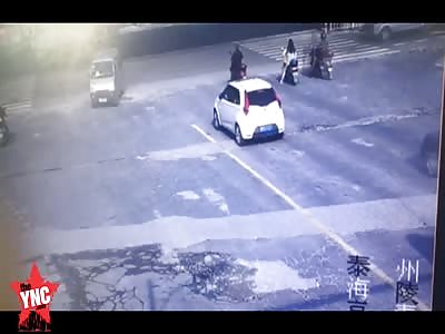 they got crushed by a truck