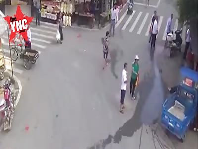  an Uncle gets crushed by his  4-year-old niece