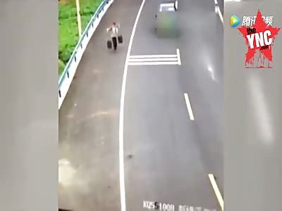 peasant gets knocked 