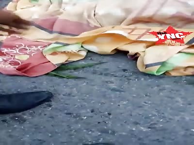 in Indonesia student gets his head crushed  