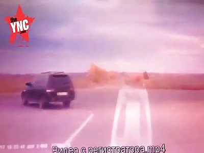 in Russia man dies in a brutal Accident