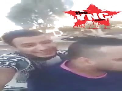 in Morocco   two young Moroccans driving a motorcycle with a crazy speed while doing a broadcast on facebook live