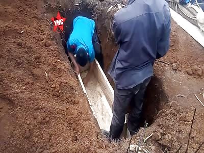 in Laos a strange funeral of a man who killed him self over love REJECTION