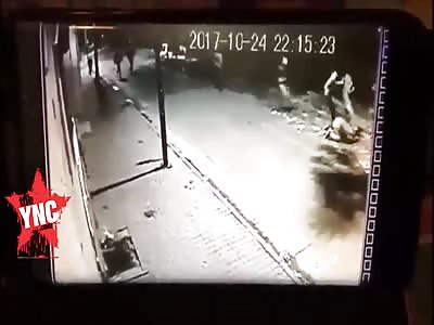 football hooligans beat man to death in Poland  