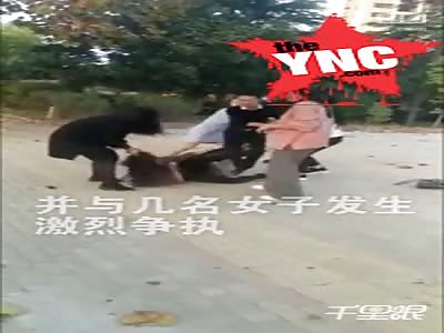 man tried to save his girlfriend from the evil bitches