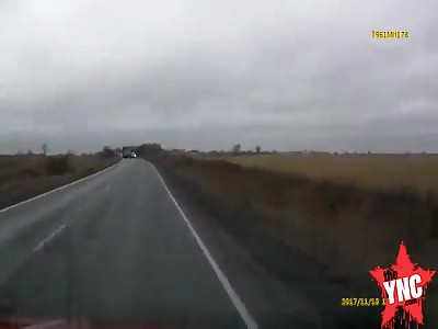 Road accident on the Ropsha highway