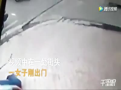 bike with no driver nearly killed a woman