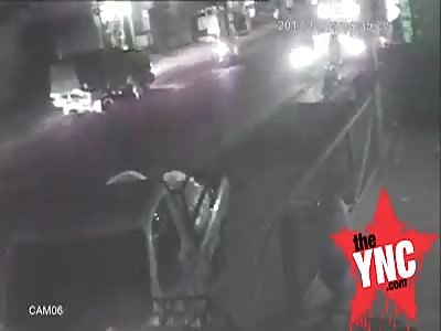 pick up crash in Indonesia 