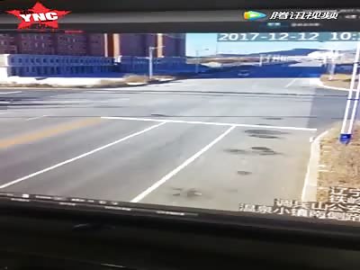 brutal accident in Guangdong