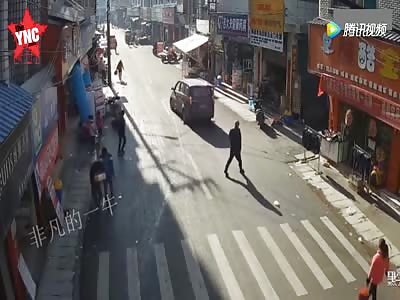 Boy is Dragged Under Car