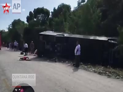 Several Dead After Tourist Bus Crash in Mexico
