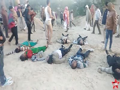 Bus Driven  Plunges Into River In Rajasthan, At Least 32 Pilgrims Killed