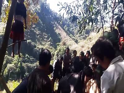 A Girl commits suicide in Mongolia    