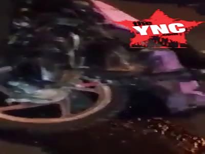 4 killed on there bikes in West Java, Indonesia