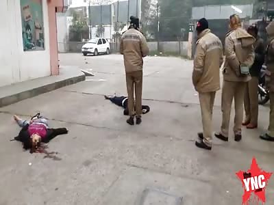 boy and girlfriend jumped of a building together because  the two families were refusing them to get married