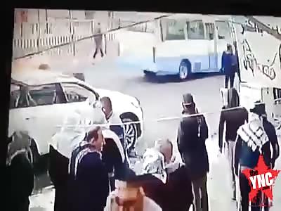 the moment when Suicide blast went of in Baghdad that kills at least 27, wounds 64