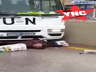 Syrian refugee was killed by a UN bus in Lebanon