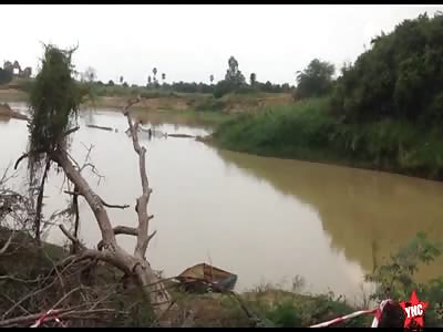 a drunk man fallen onto a tree at night and died in Cambodia 