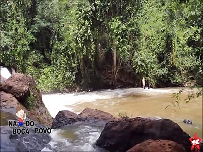 A body of a man who was killed with 20 stabs  wounds in Foz do IguaÃ§u ,looks like a nice place to be killed