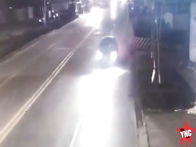 elderly died in the dark on  Huaihai Road 