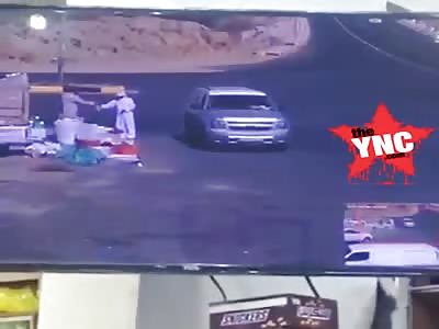 collision due to driver's preoccupation with mobile phone in Najran, Saudi Arabia