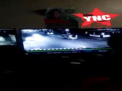 two bikes collided in the   Philippines