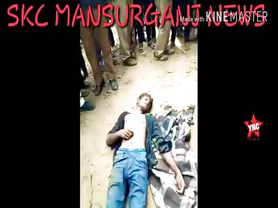 in (Maharajganj) they found a body in the garden of Devipur