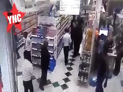 man shot dead   with a 9mm Glock pistol in  Papua New Guinea