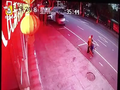 sanitation worker died in Jingyan