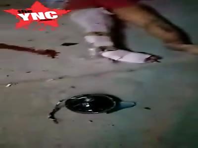 accident in  Cambodia two died on there bike  