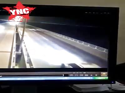 Drunk accident on King Fahd Bridge The top of the phobia