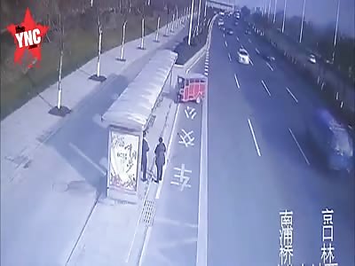 1 dead 3 injured in brutal accident in Pukou