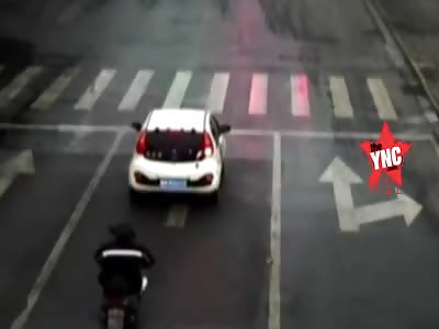 accident in Wujiang, i think he was blind
