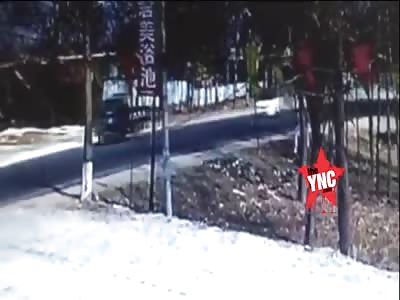 nice accident in Shijiazhuang