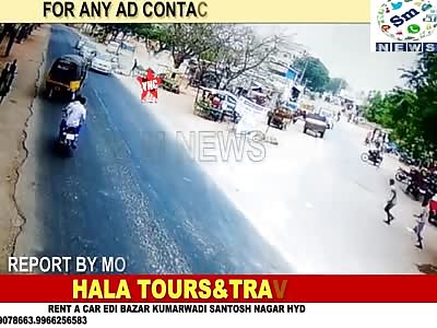 10th Class Student By name Md.Ghouse has a accident