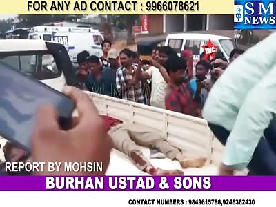 2 Youths Died And 8 Are Injured when  An Innova Car Met With An Accident At Kalvakurti Road