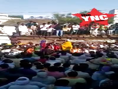 roof caved in with people on top of it