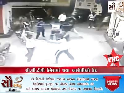 A fatal attack on a young man on a petrol pump against the Collector's office